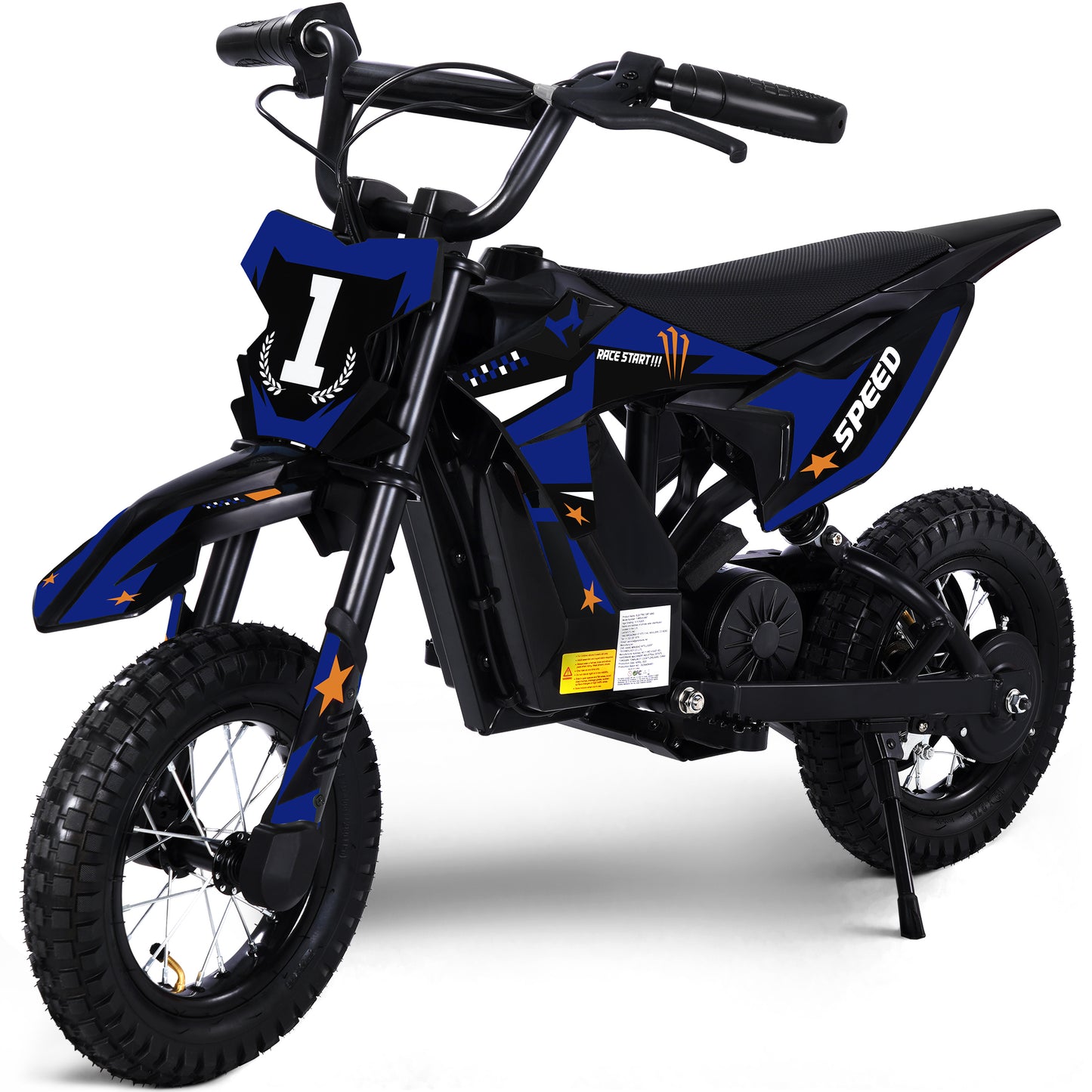 Hijoke 36V Kids Electric Dirt Bike, 15.5 MPH High-Speed Electric Motorcycle Ride on Toy for Kids Aged 3-10, 133 LBS Max Load, 10-Mile Range, Waterproof Seat, Twist Grip Throttle