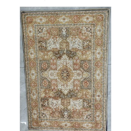 Lalado 5ft x 8ft Area Rugs, Vintage Area Rugs, Brown
