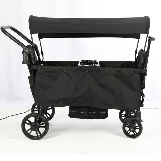 Vomeast Wagon Stroller with 2 Seats,Black