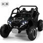24V Kid Ride on Truck Car, 4WD Electric Powered Ride on UTV with 2 Seaters, 1.86-5 MPH, Remote Control, LED Lights, Bluetooth, Music, Giftable Ride on Toy UTV Truck Car for Kids Age 3-8 Years